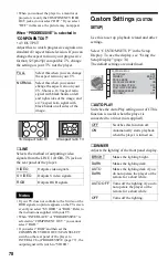 Preview for 78 page of Sony DVP-NS999ES - Es Dvd Player Operating Instructions Manual