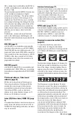 Preview for 89 page of Sony DVP-NS999ES - Es Dvd Player Operating Instructions Manual