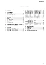 Preview for 3 page of Sony DVP-NW50 - In-wall Dvd Player Service Manual