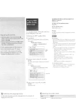 Preview for 14 page of Sony DVP-PQ1 Marketing Operating Instructions Manual