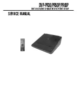 Preview for 1 page of Sony DVP-PR30 Service Manual