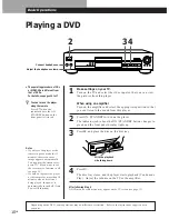 Preview for 10 page of Sony DVP-S315 Operating Instructions Manual