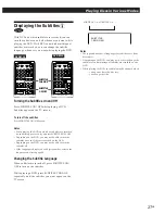 Preview for 27 page of Sony DVP-S315 Operating Instructions Manual