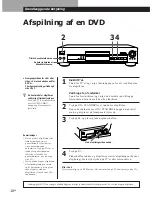 Preview for 58 page of Sony DVP-S315 Operating Instructions Manual