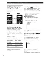 Preview for 70 page of Sony DVP-S315 Operating Instructions Manual