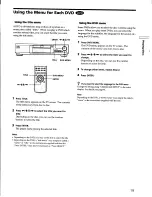 Preview for 19 page of Sony DVP-S330 - Dvd Video Player Operating Instructions Manual