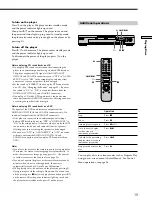 Preview for 19 page of Sony DVP-S335 Operating Instructions Manual