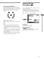 Preview for 37 page of Sony DVP-S335 Operating Instructions Manual