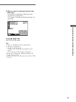 Preview for 45 page of Sony DVP-S335 Operating Instructions Manual