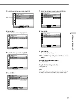 Preview for 47 page of Sony DVP-S335 Operating Instructions Manual