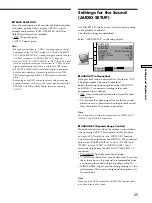 Preview for 55 page of Sony DVP-S335 Operating Instructions Manual