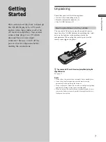 Preview for 7 page of Sony DVP-S350 Operating Instructions Manual