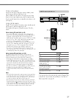 Preview for 17 page of Sony DVP-S350 Operating Instructions Manual