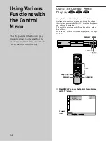 Preview for 24 page of Sony DVP-S350 Operating Instructions Manual