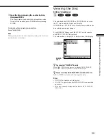 Preview for 29 page of Sony DVP-S350 Operating Instructions Manual