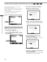 Preview for 36 page of Sony DVP-S350 Operating Instructions Manual