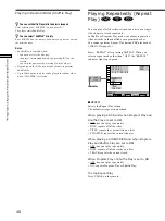 Preview for 40 page of Sony DVP-S350 Operating Instructions Manual