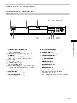 Preview for 63 page of Sony DVP-S350 Operating Instructions Manual