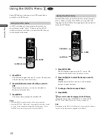 Preview for 22 page of Sony DVP-S435 Operating Instructions Manual