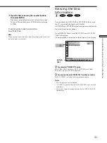 Preview for 31 page of Sony DVP-S435 Operating Instructions Manual