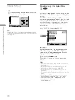 Preview for 34 page of Sony DVP-S435 Operating Instructions Manual