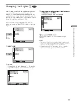 Preview for 35 page of Sony DVP-S435 Operating Instructions Manual