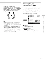 Preview for 37 page of Sony DVP-S435 Operating Instructions Manual