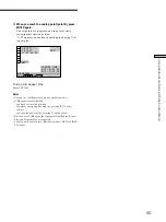 Preview for 45 page of Sony DVP-S435 Operating Instructions Manual