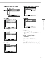 Preview for 47 page of Sony DVP-S435 Operating Instructions Manual