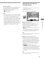 Preview for 55 page of Sony DVP-S435 Operating Instructions Manual