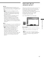 Preview for 57 page of Sony DVP-S435 Operating Instructions Manual