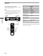 Предварительный просмотр 16 страницы Sony DVP S530D Operating Instructions Manual