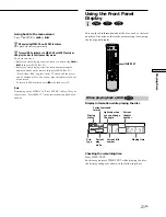 Предварительный просмотр 21 страницы Sony DVP S530D Operating Instructions Manual