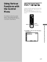 Предварительный просмотр 23 страницы Sony DVP S530D Operating Instructions Manual