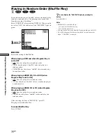 Предварительный просмотр 36 страницы Sony DVP S530D Operating Instructions Manual