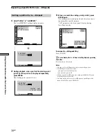 Предварительный просмотр 38 страницы Sony DVP S530D Operating Instructions Manual