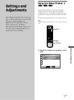 Предварительный просмотр 41 страницы Sony DVP S530D Operating Instructions Manual