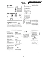 Предварительный просмотр 6 страницы Sony DVP S530D Service Manual