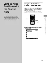 Preview for 25 page of Sony DVP-S725D Operating Instructions Manual