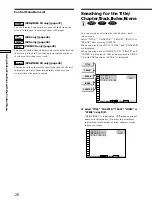 Preview for 28 page of Sony DVP-S725D Operating Instructions Manual