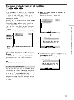 Preview for 31 page of Sony DVP-S725D Operating Instructions Manual