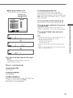 Preview for 39 page of Sony DVP-S725D Operating Instructions Manual