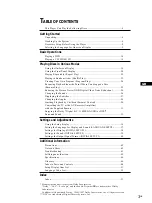 Preview for 3 page of Sony DVP-S7700 Operating Instructions Manual