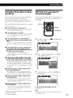 Preview for 9 page of Sony DVP-S7700 Operating Instructions Manual