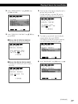 Preview for 29 page of Sony DVP-S7700 Operating Instructions Manual