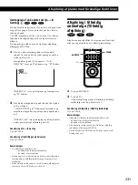 Preview for 75 page of Sony DVP-S7700 Operating Instructions Manual