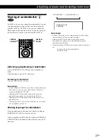 Preview for 79 page of Sony DVP-S7700 Operating Instructions Manual