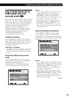 Preview for 85 page of Sony DVP-S7700 Operating Instructions Manual