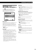 Preview for 91 page of Sony DVP-S7700 Operating Instructions Manual