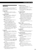 Preview for 95 page of Sony DVP-S7700 Operating Instructions Manual